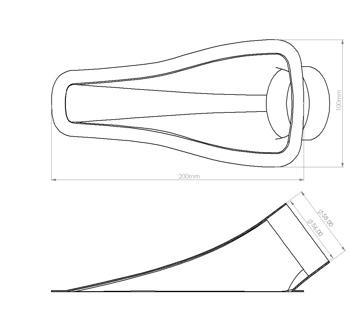 Carbon Fiber NACA Duct
