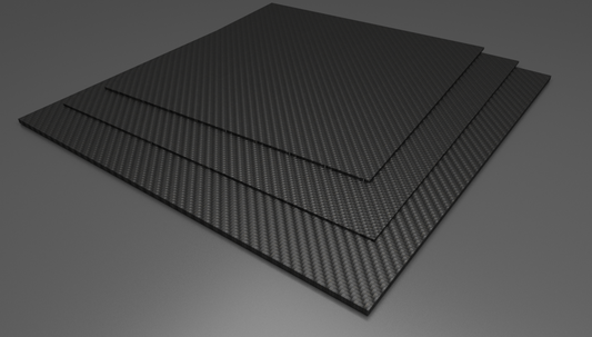 Kohlefaserplatte | Carbon fiber sheet | 1200x600mm